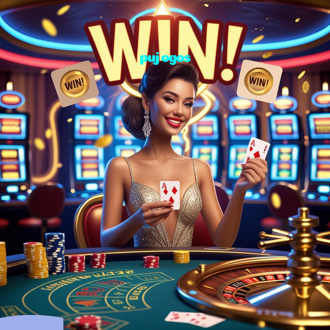 pujogos：Gire as slots e conquiste prêmios incríveis!